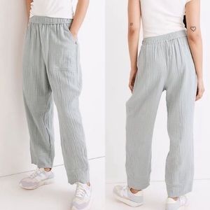 NWT Madewell Lightspun Pull On Balloon Pants size medium